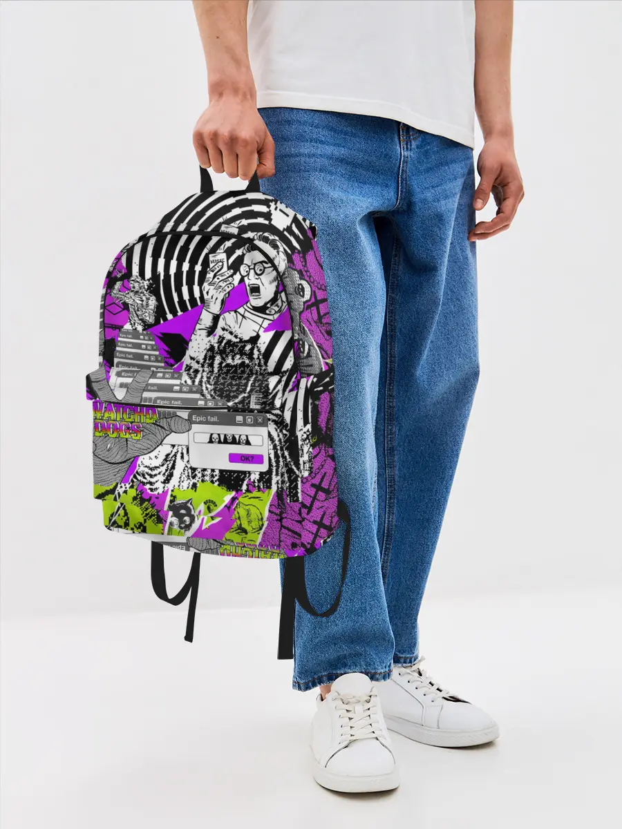 Рюкзак джинсовый / Watch Dogs: Legion