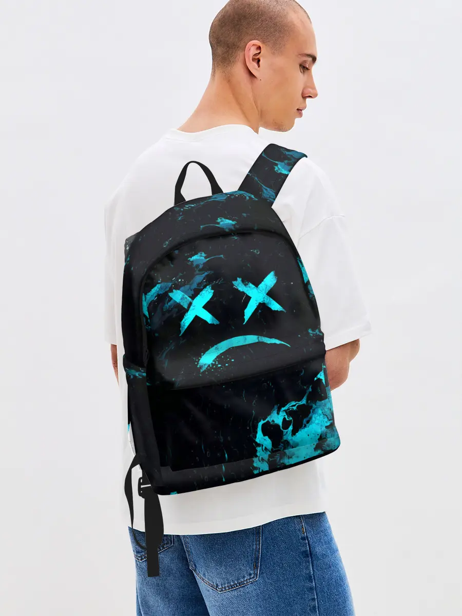 Рюкзак джинсовый / Lil Peep