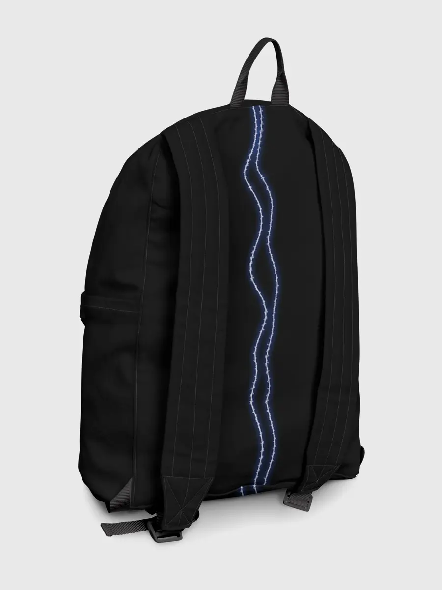 Рюкзак джинсовый / Лого Кис-кис