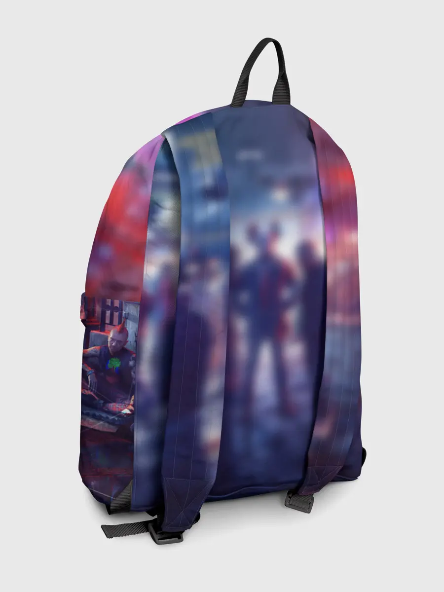 Рюкзак джинсовый / Маска Watch dogs