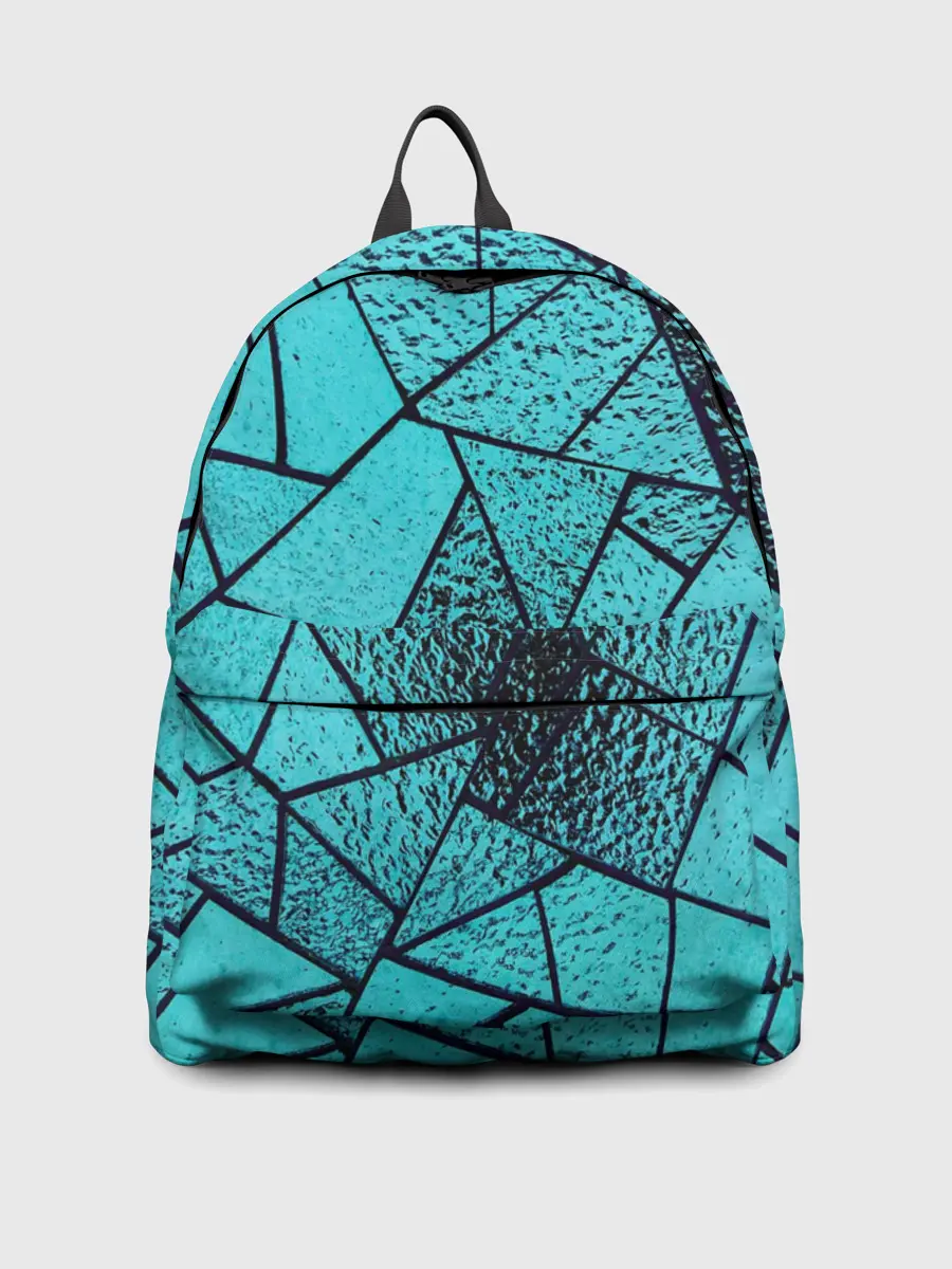 Рюкзак джинсовый / НЕОНОВЫЙ ВИТРАЖ