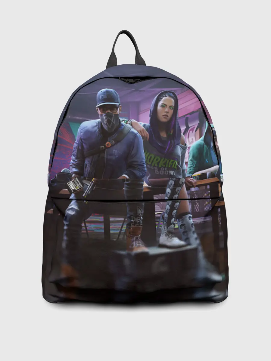 Рюкзак джинсовый / Watch dogs