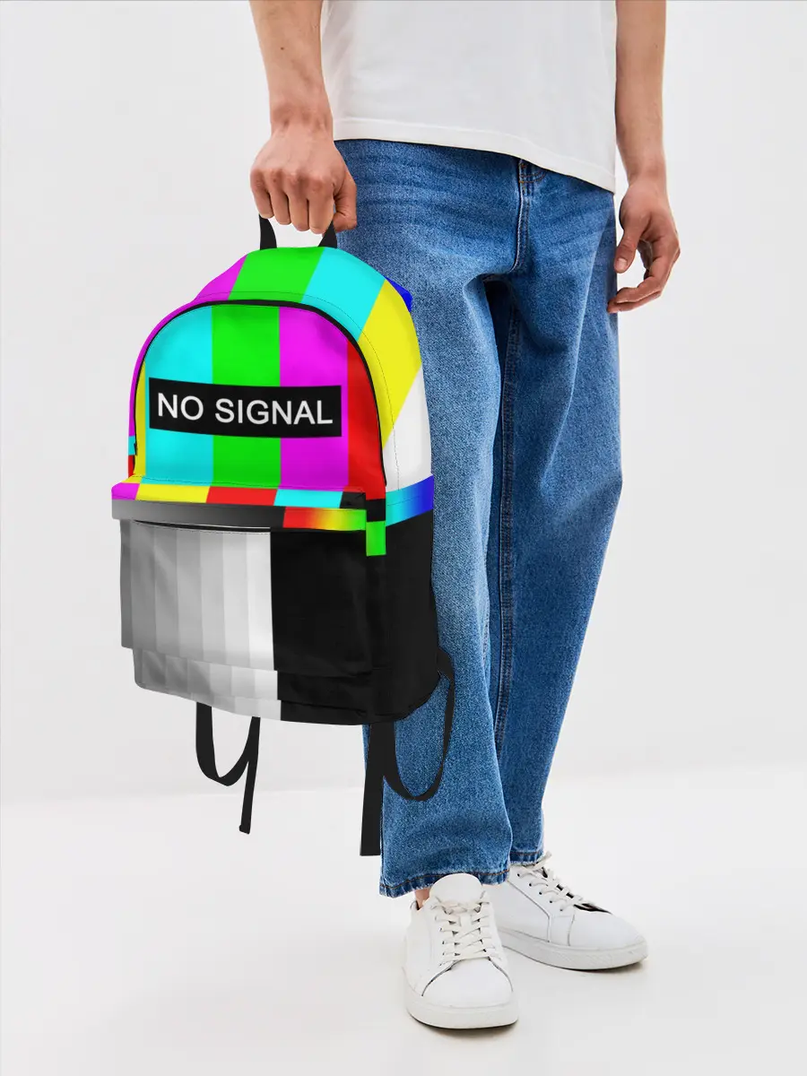 Рюкзак джинсовый / NO SIGNAL