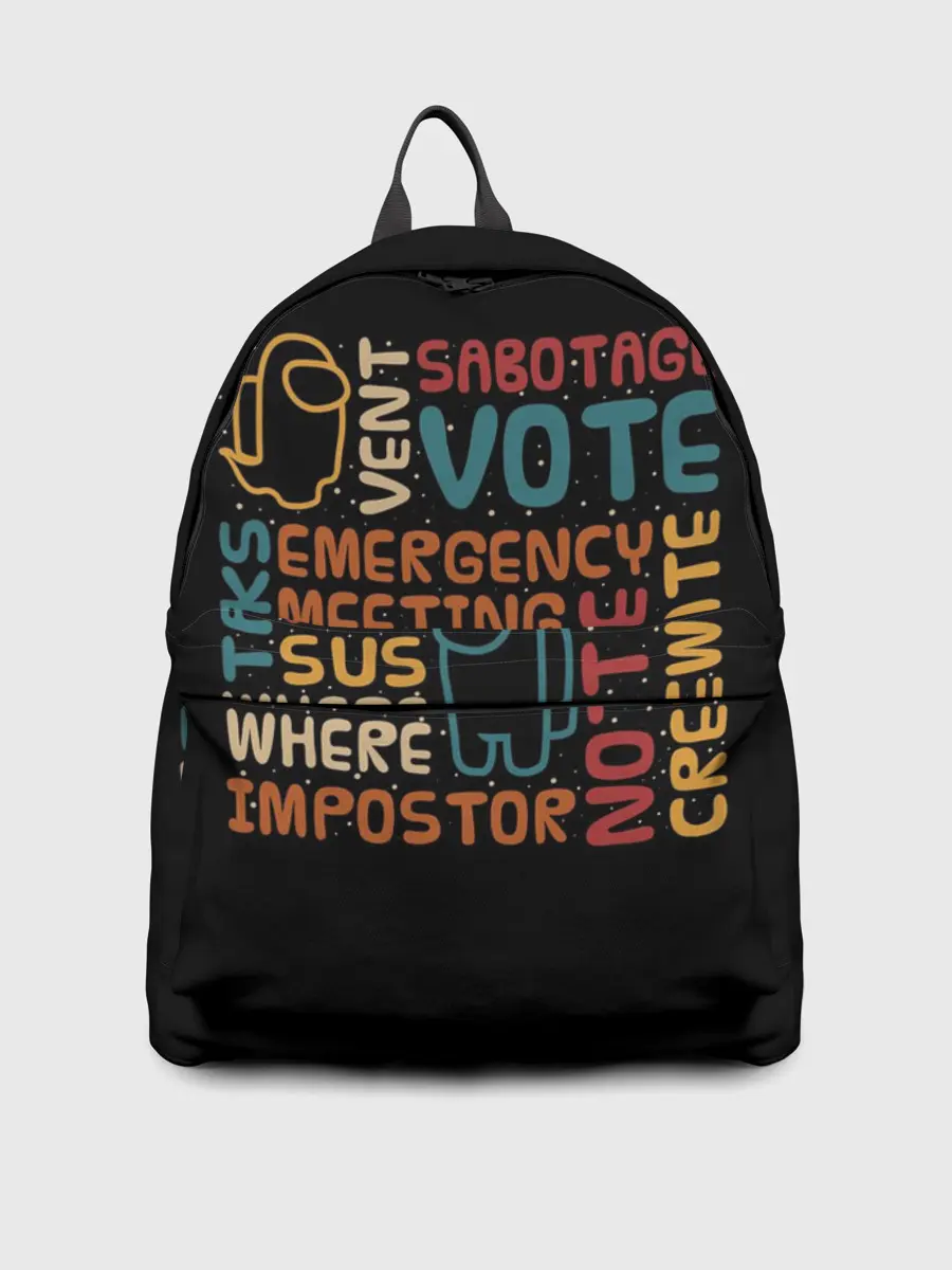 Рюкзак джинсовый / Among Us