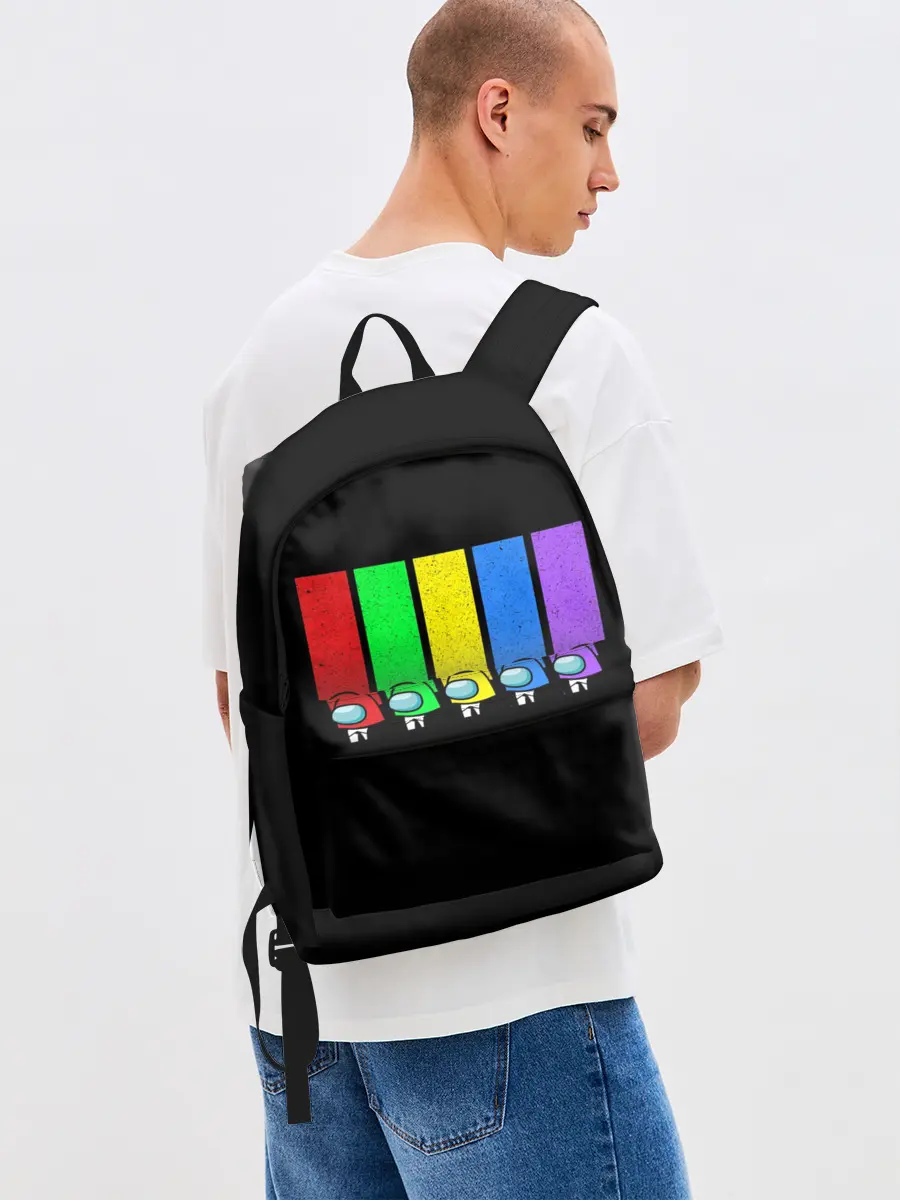 Рюкзак джинсовый / Among Us