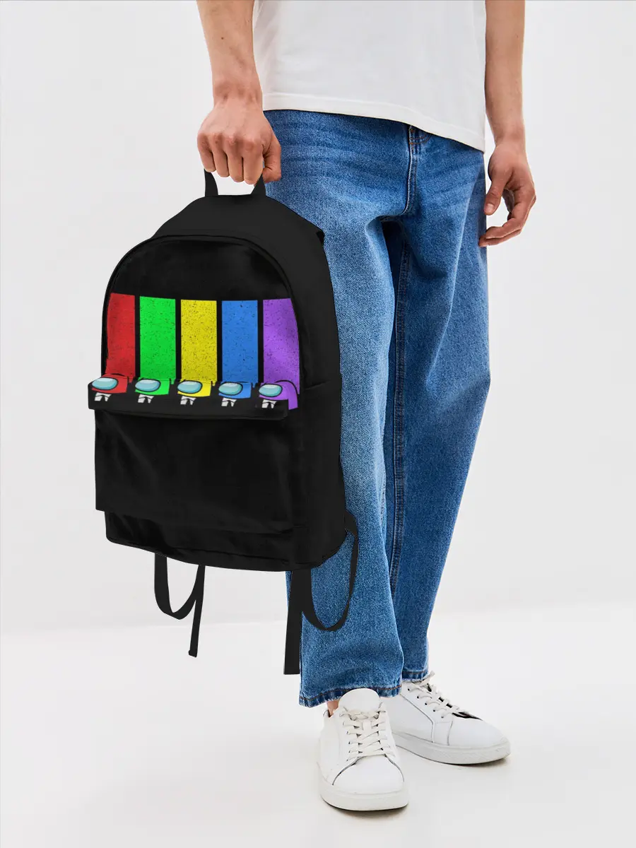 Рюкзак джинсовый / Among Us