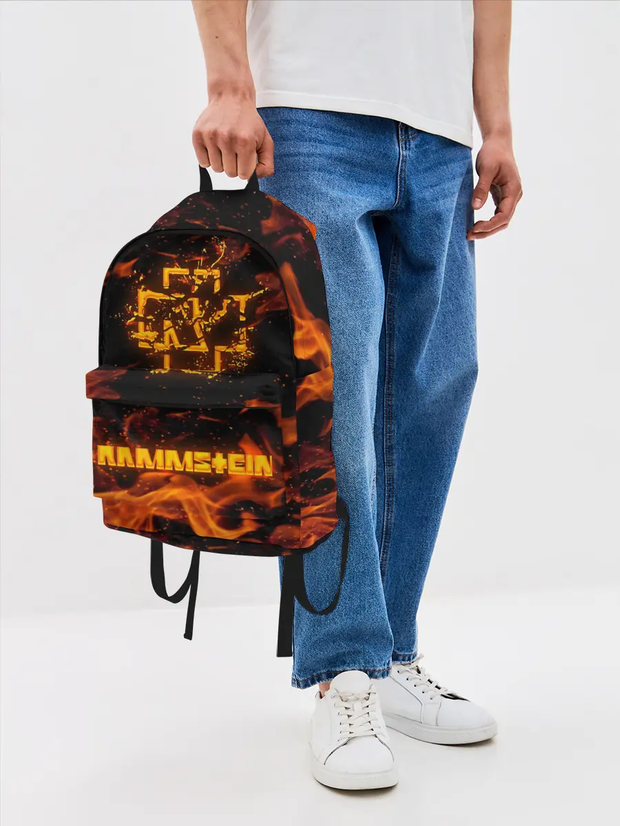 Рюкзак джинсовый / RAMMSTEIN