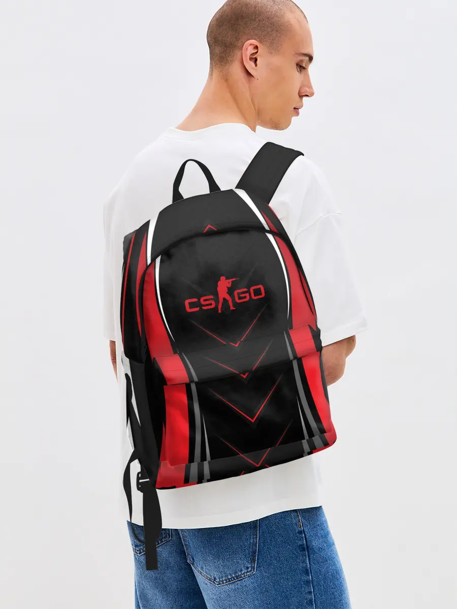 Рюкзак джинсовый / CS GO