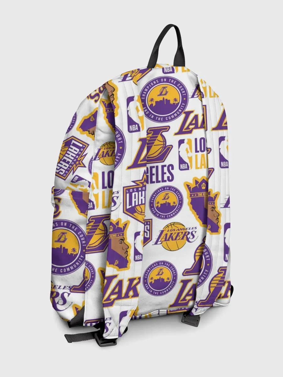 Рюкзак джинсовый / LAKERS LOGO