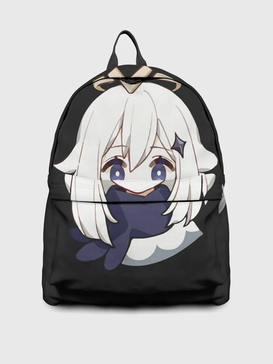 Рюкзак джинсовый / Genshin Impact Paimon