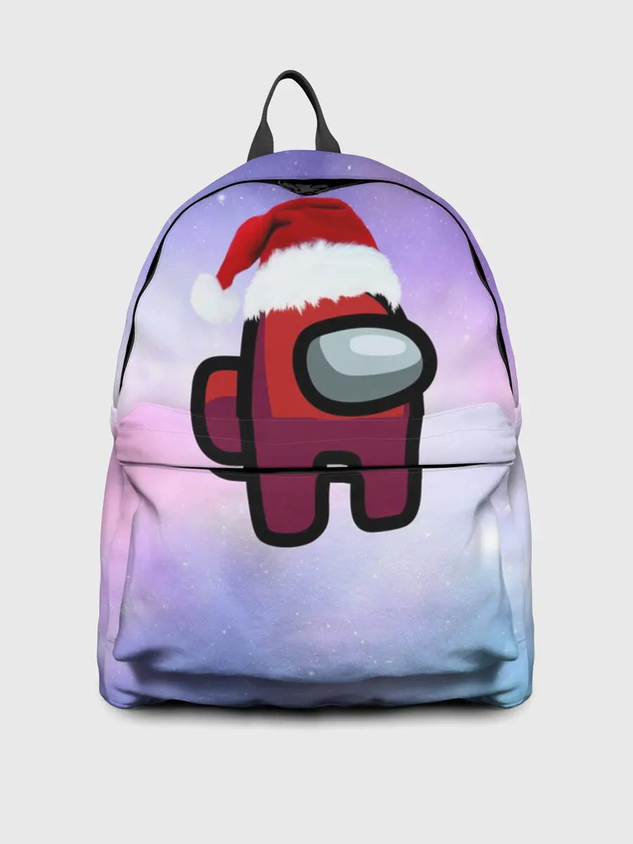 Рюкзак джинсовый / Новогодний Among us