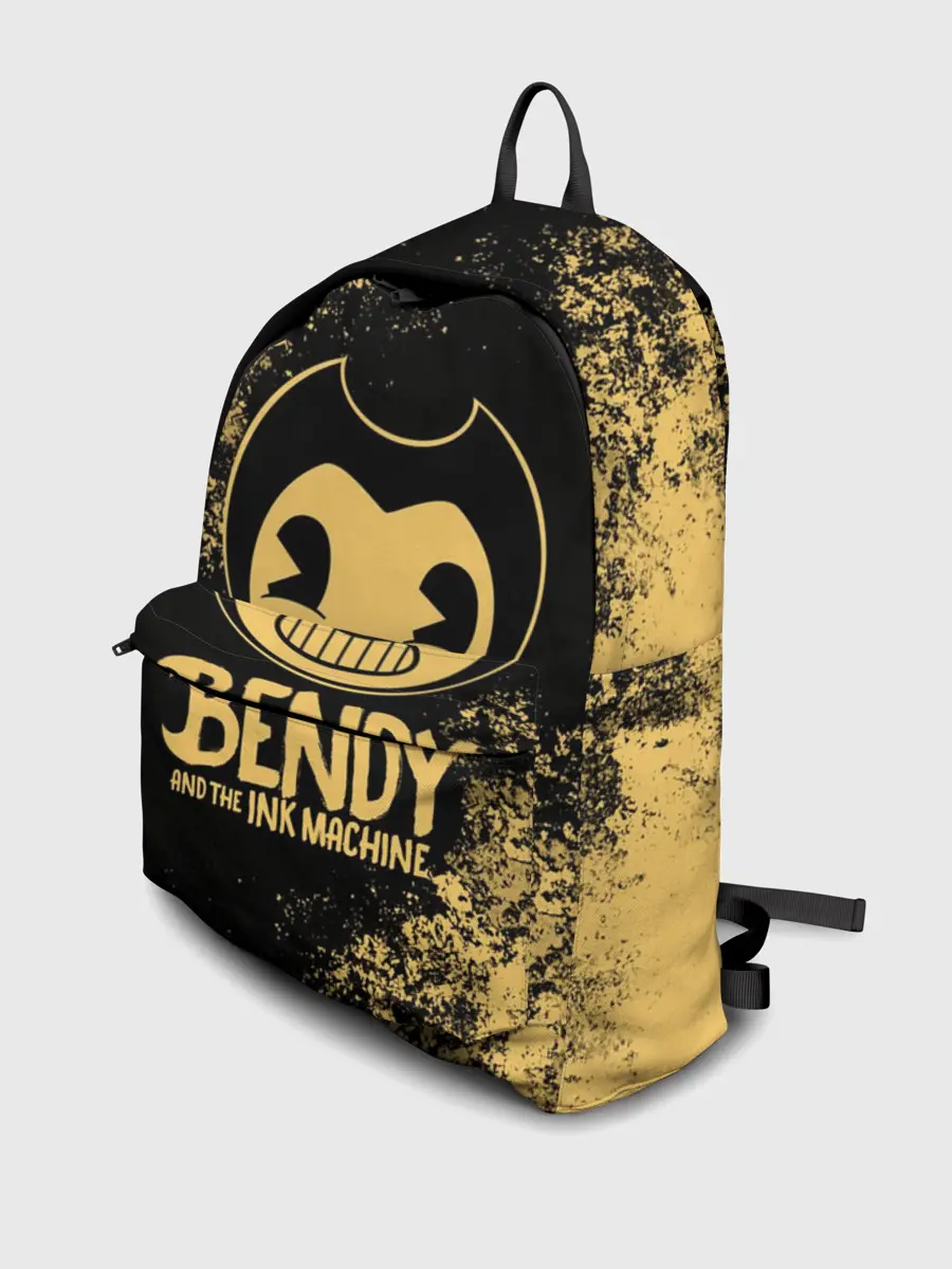 Рюкзак джинсовый / Bendy And The Ink Machine
