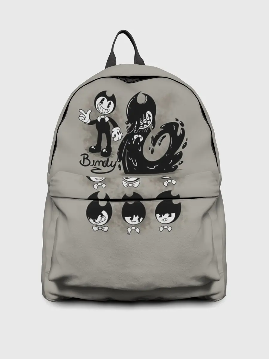 Рюкзак джинсовый / Bendy And The Ink Machine