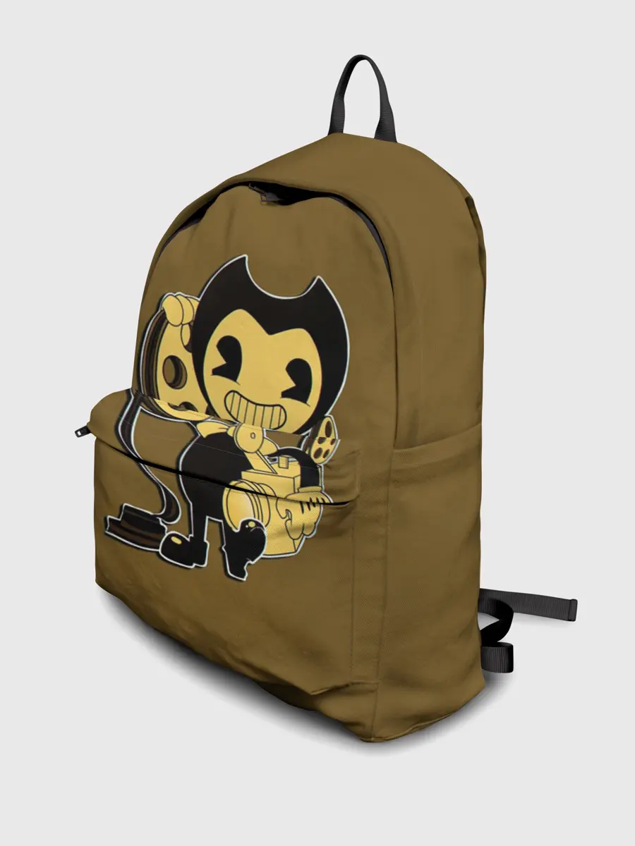 Рюкзак джинсовый / Bendy And The Ink Machine