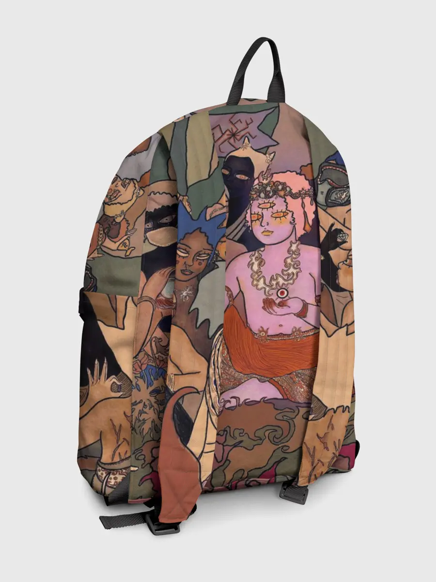 Рюкзак джинсовый / BRING ME THE HORIZON ART