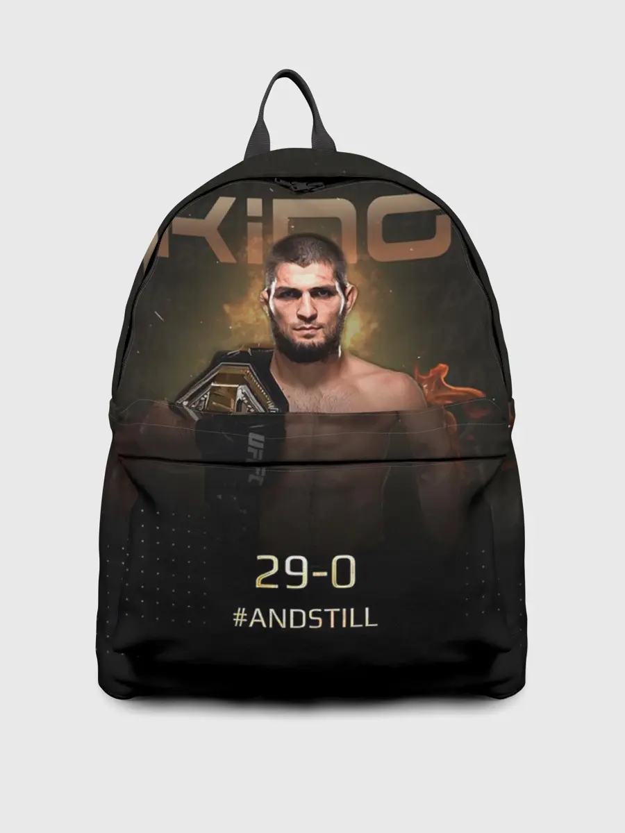 Рюкзак джинсовый / Хабиб Нурмагомедов - King