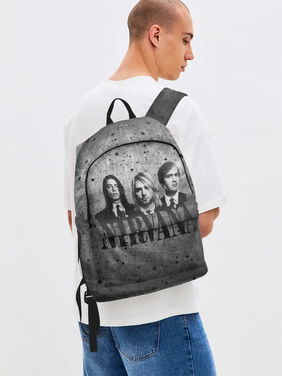 Рюкзак джинсовый / Нирвана