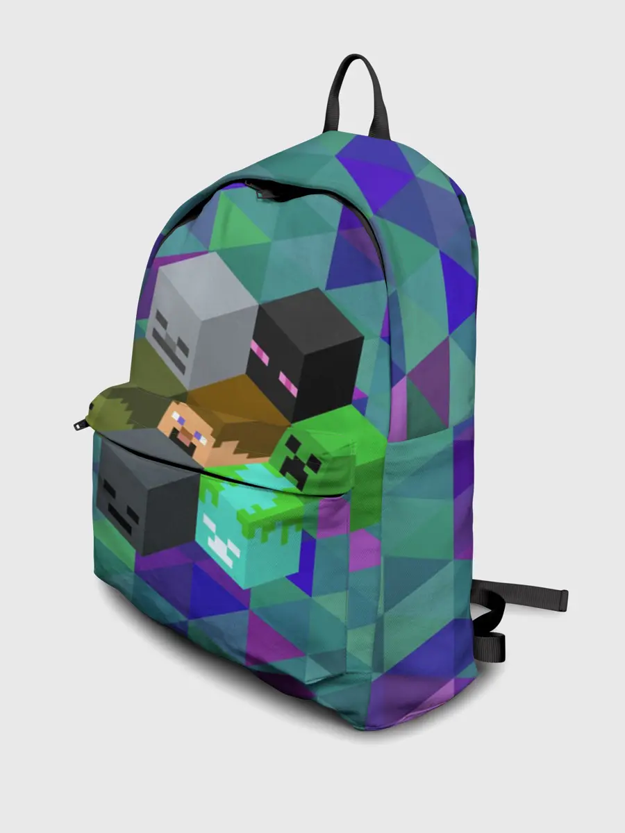 Рюкзак джинсовый / Minecraft