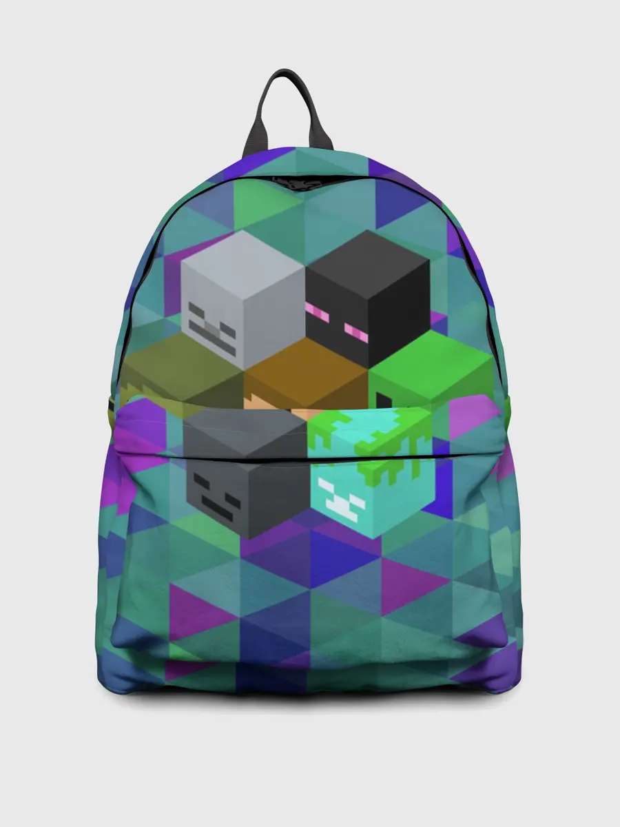 Рюкзак джинсовый / Minecraft