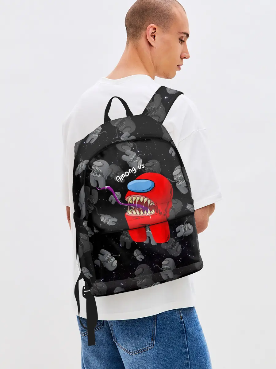 Рюкзак джинсовый / AMONG US