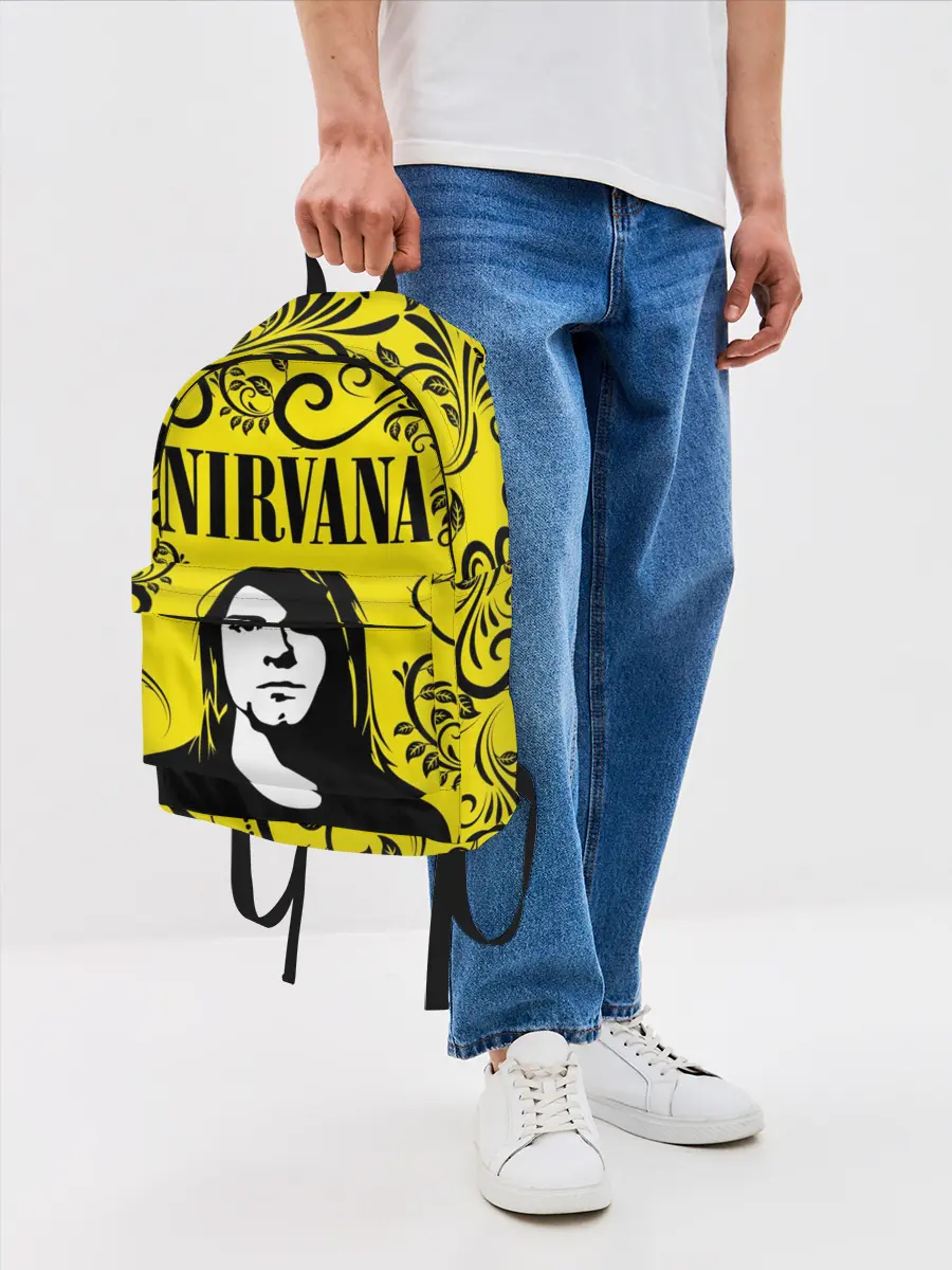 Рюкзак джинсовый / NIRVANA