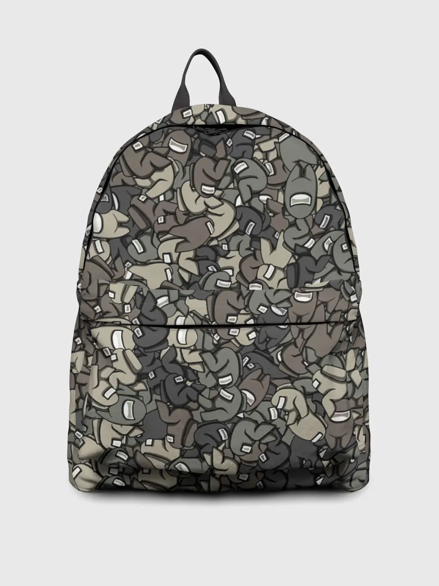 Рюкзак джинсовый / Камуфляж Амонг Ас