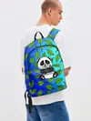Рюкзак джинсовый / Панда