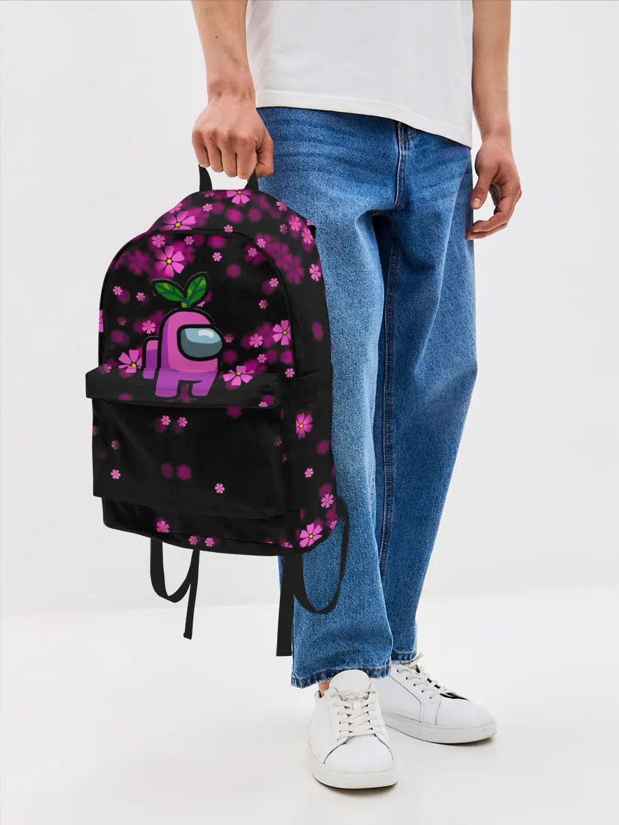 Рюкзак джинсовый / Among Us