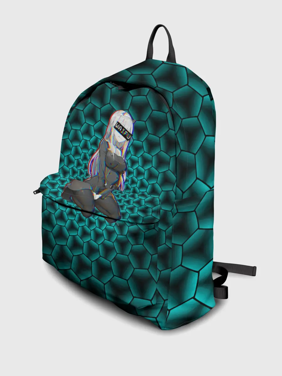 Рюкзак джинсовый / Anime шестиугольники