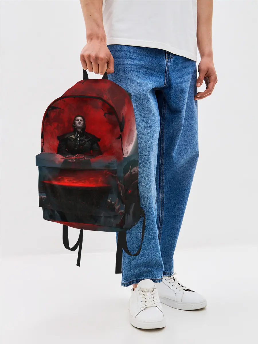 Рюкзак джинсовый / Детлафф