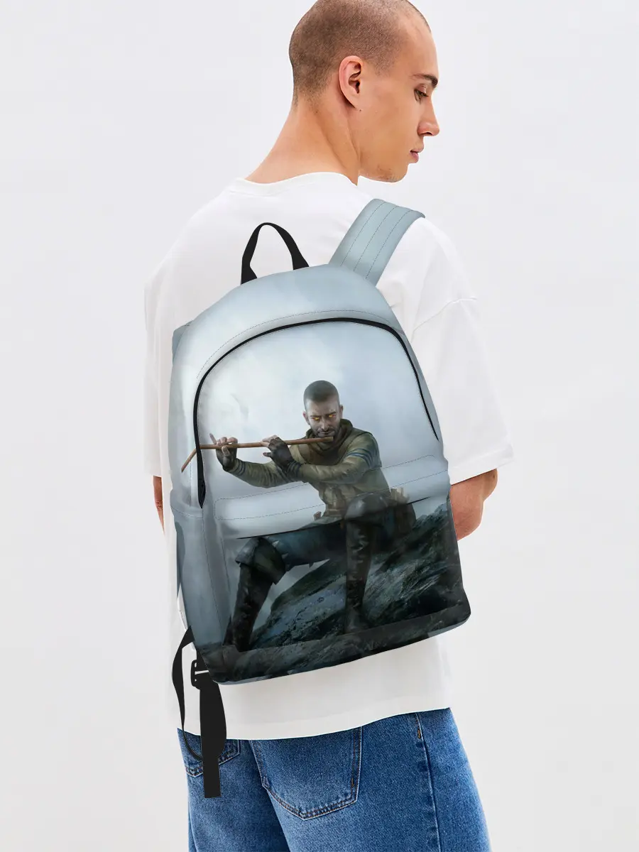 Рюкзак джинсовый / Господин Зеркало