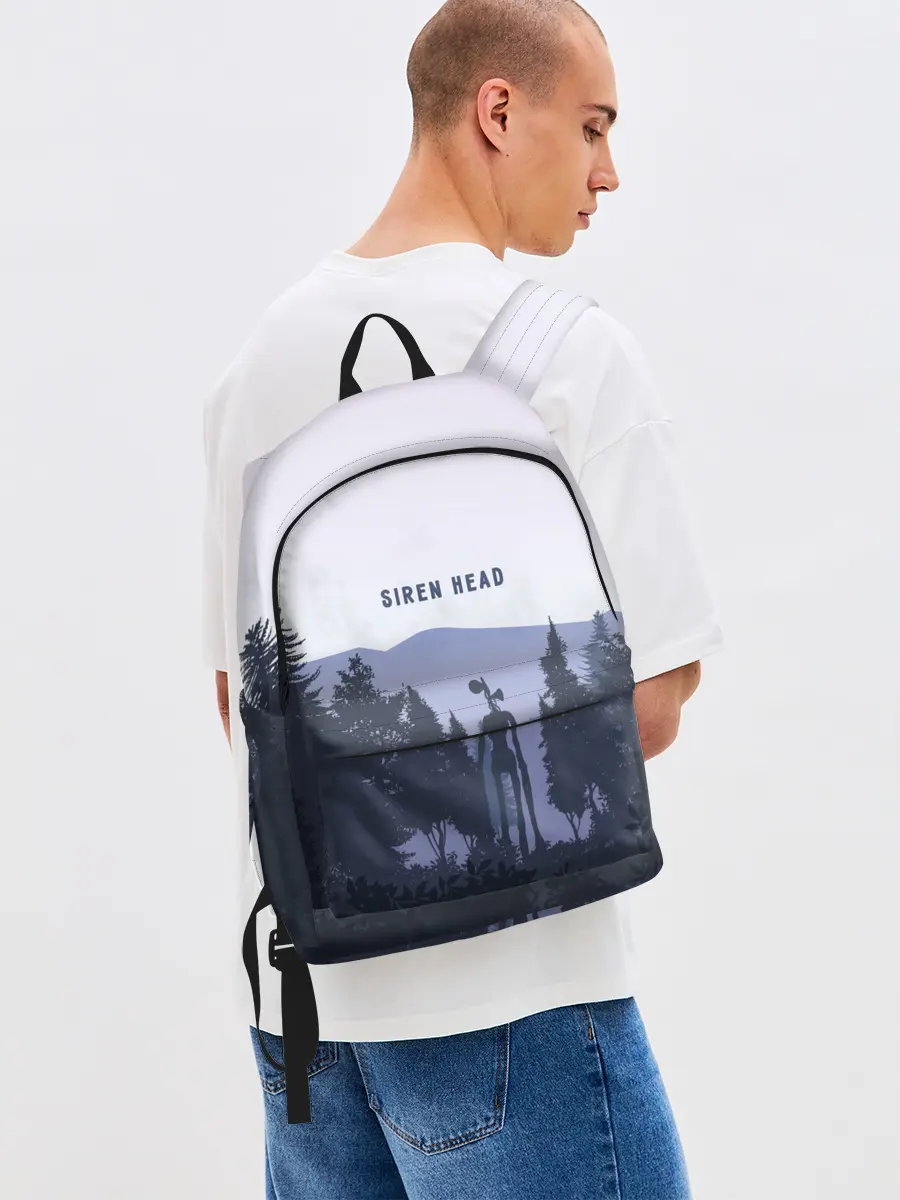 Рюкзак джинсовый / Siren Head