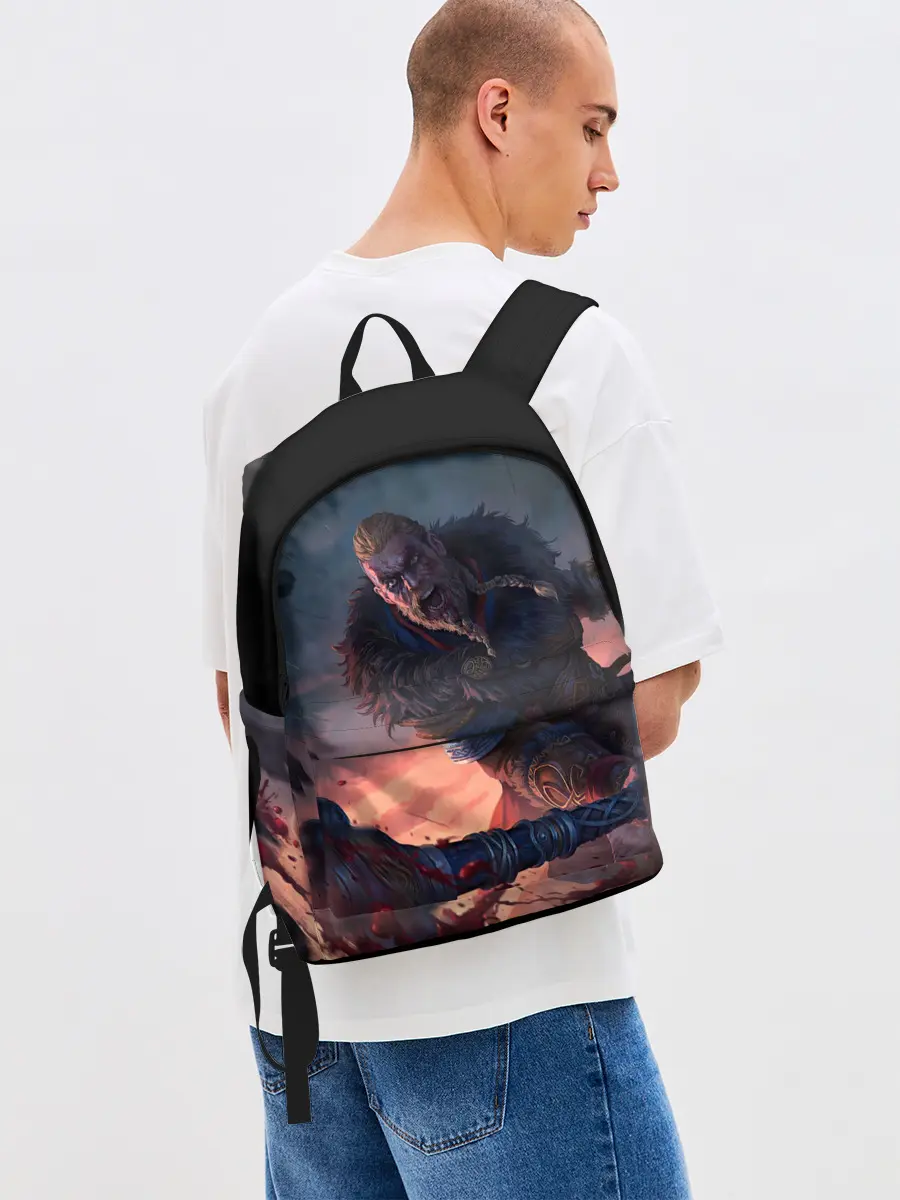 Рюкзак джинсовый / ASSASSINS CREED VALHALLA