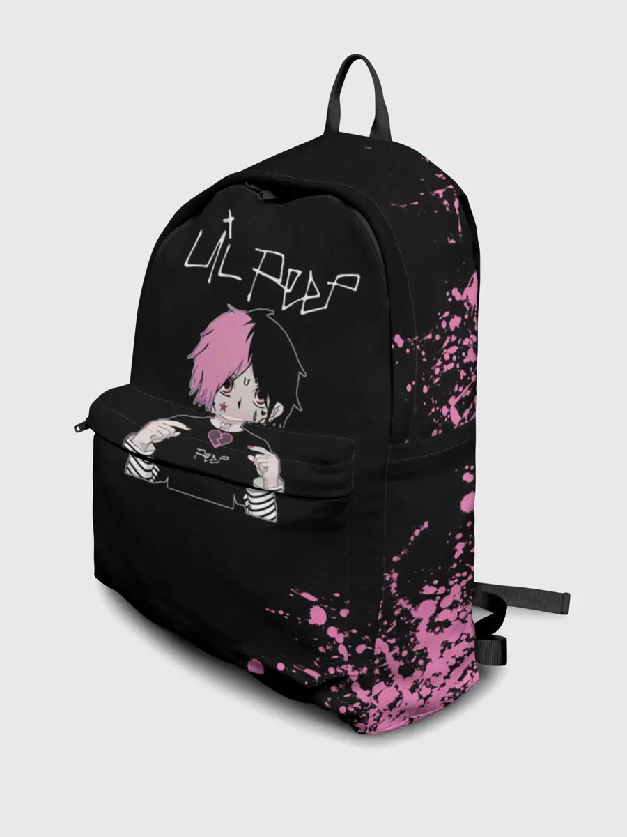 Рюкзак джинсовый / Лил Пип