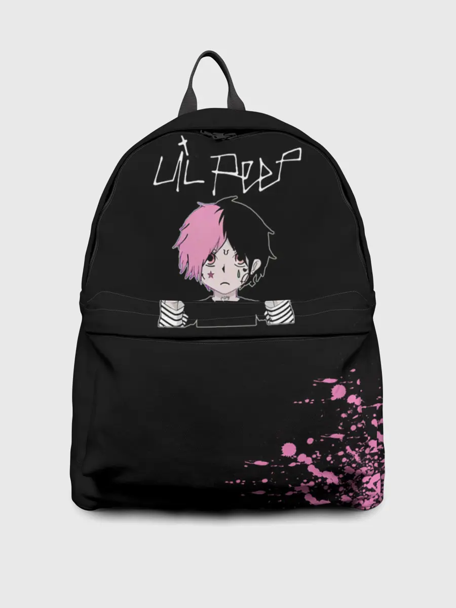 Рюкзак джинсовый / Лил Пип