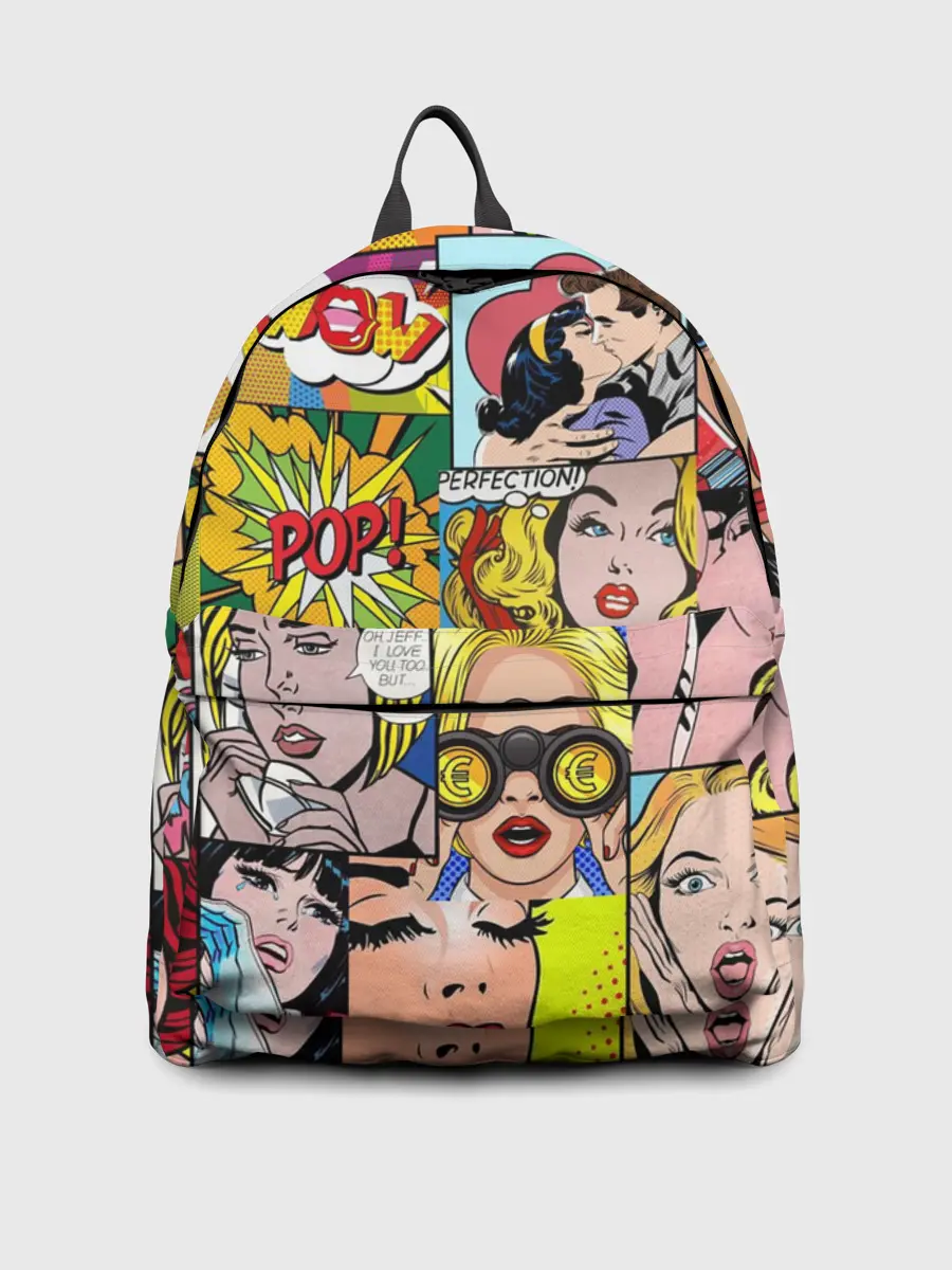 Рюкзак джинсовый / Pop Art