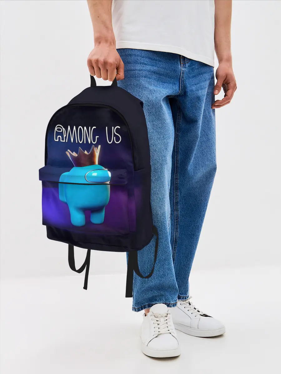Рюкзак джинсовый / AMONG US