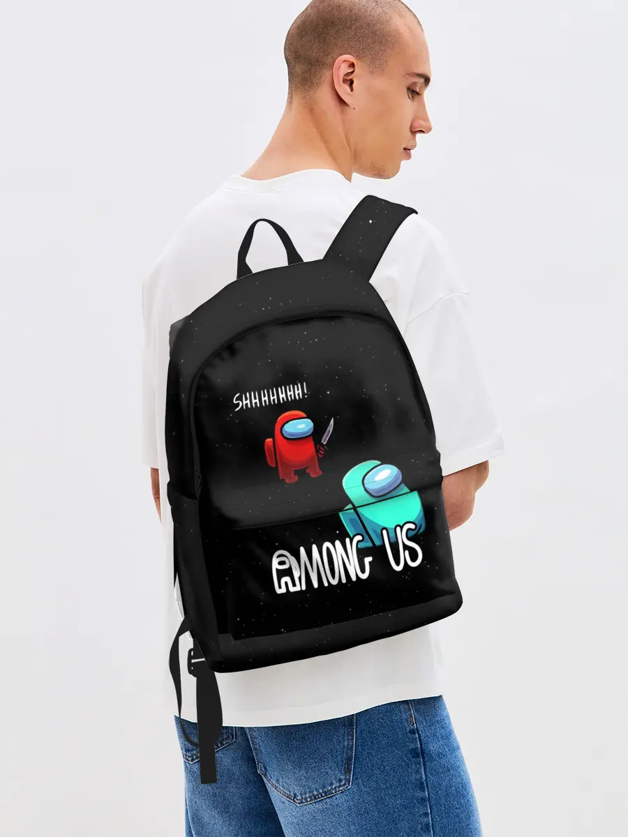 Рюкзак джинсовый / AMONG US