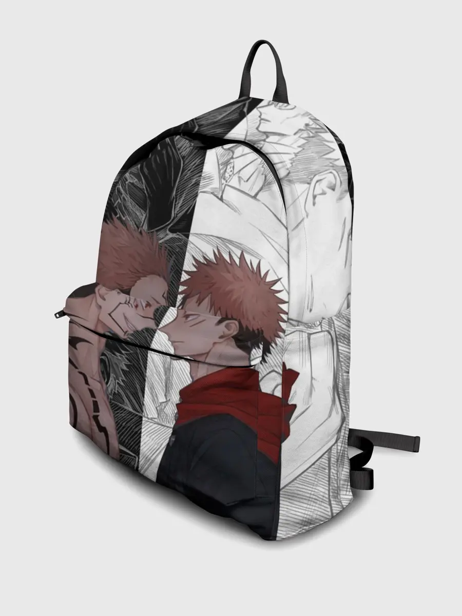Рюкзак джинсовый / Jujutsu Kaisen Сукуна х Юдзи