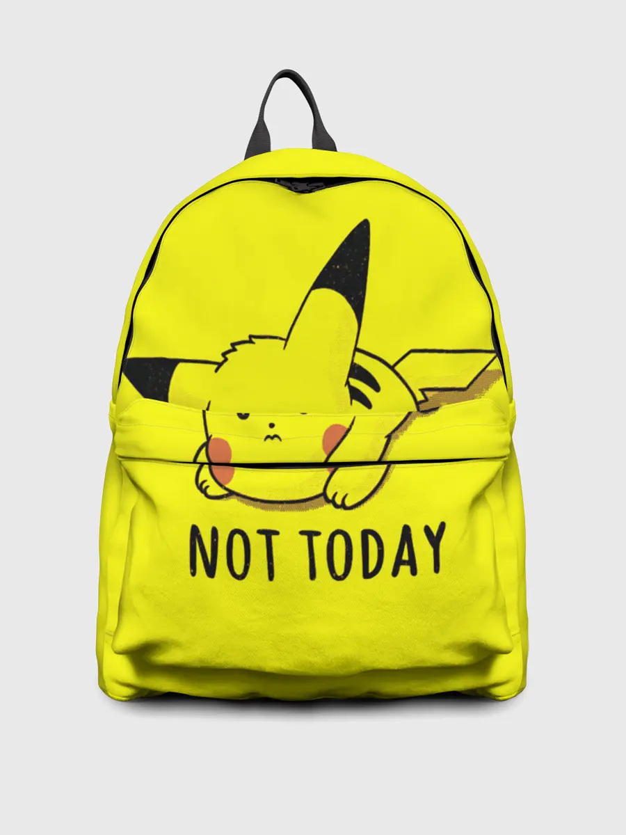 Рюкзак джинсовый / Пикачу лень