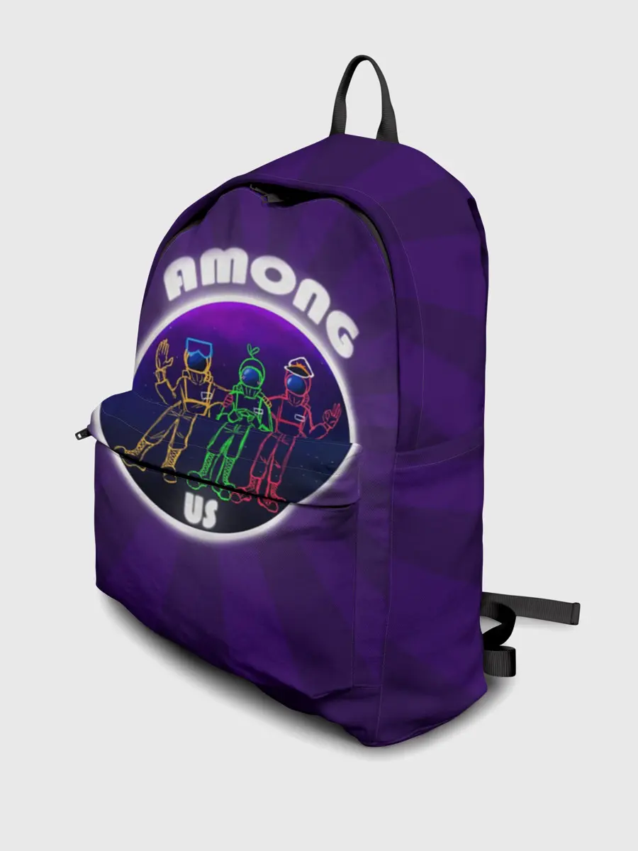 Рюкзак джинсовый / ДРУЖНЫЙ AMONG US