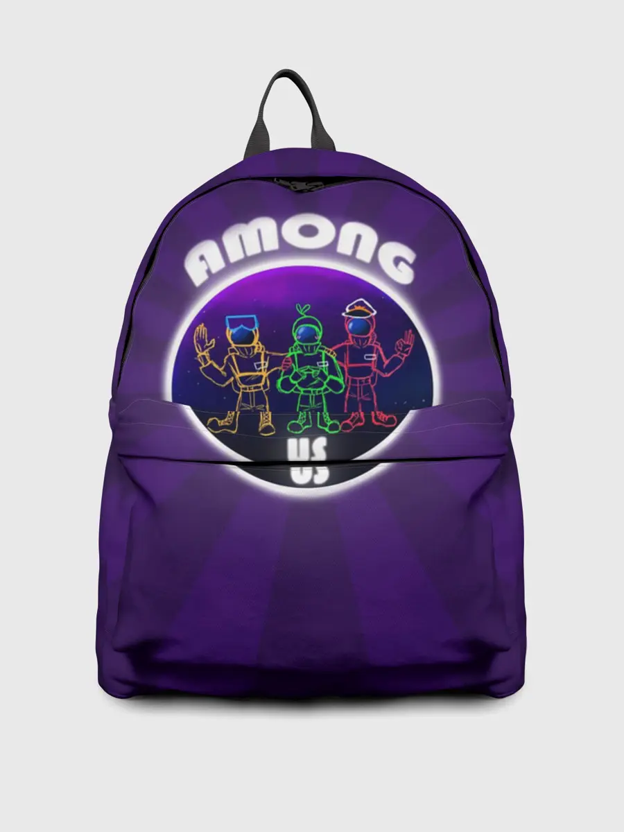 Рюкзак джинсовый / ДРУЖНЫЙ AMONG US