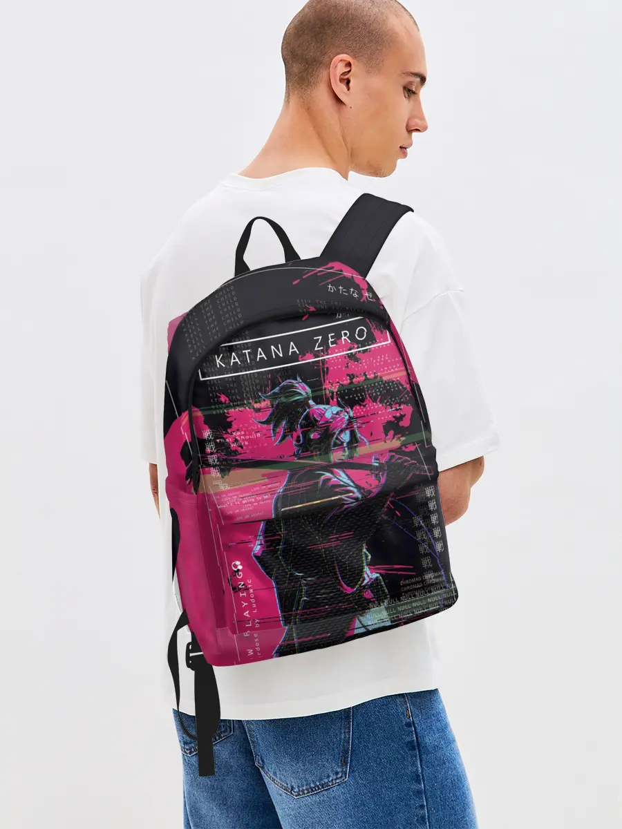 Рюкзак джинсовый / Samurai KATANA ZERO