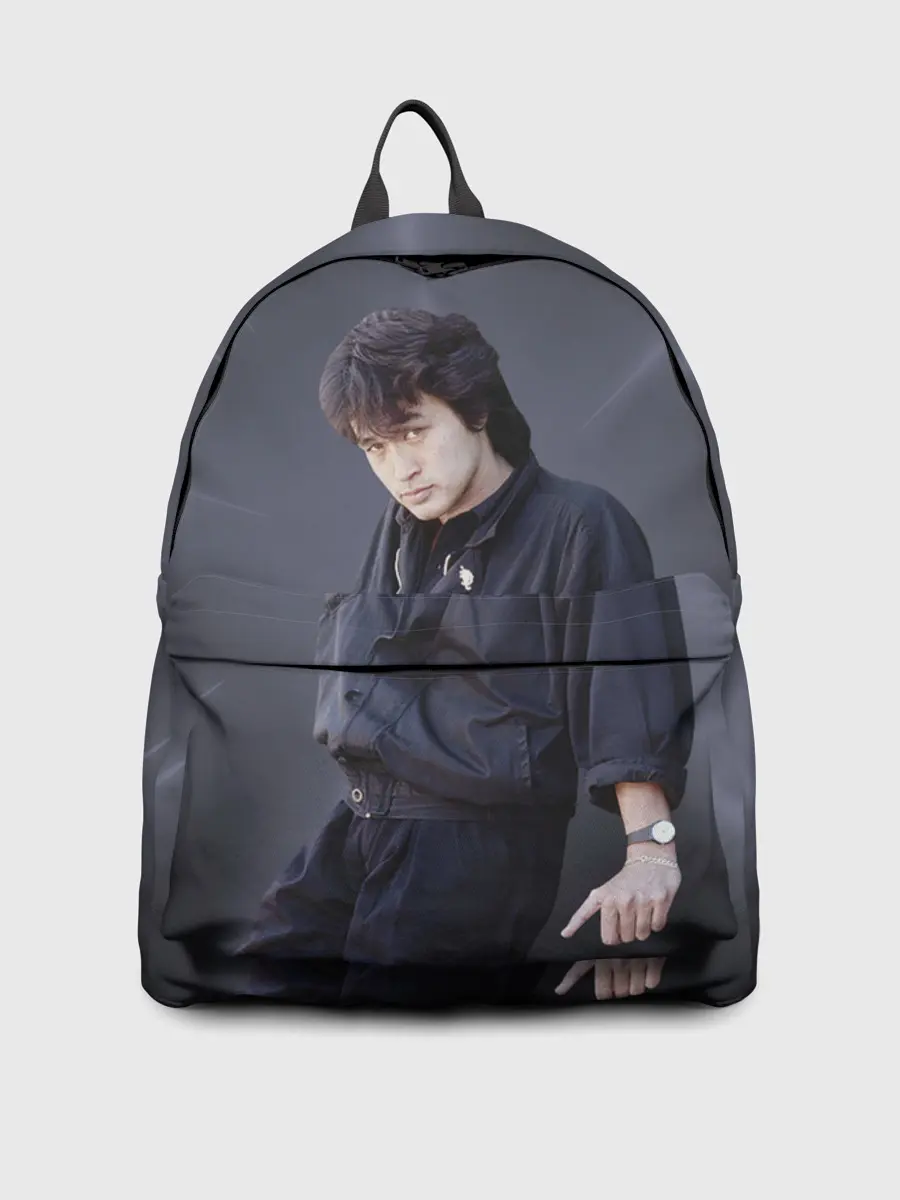 Рюкзак джинсовый / Виктор Цой.