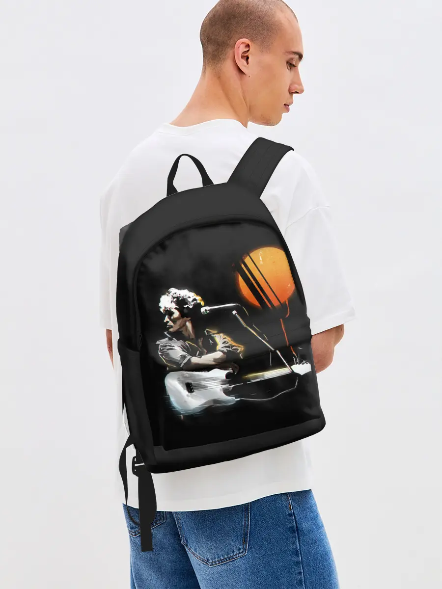 Рюкзак джинсовый / Виктор Цой.