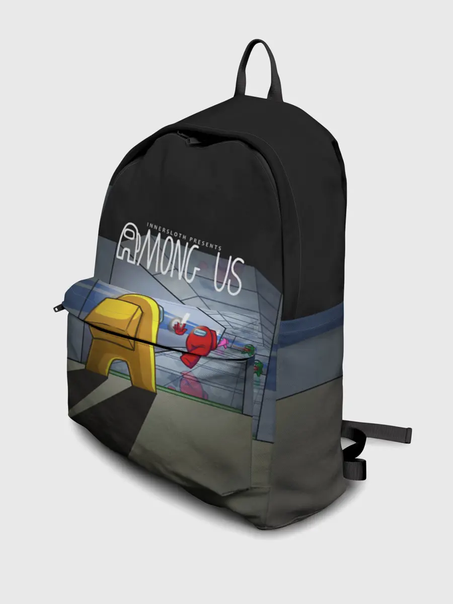 Рюкзак джинсовый / Among Us | in the tunnel
