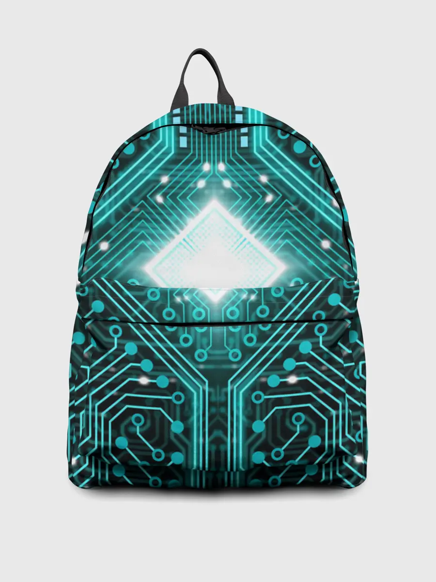 Рюкзак джинсовый / Схема