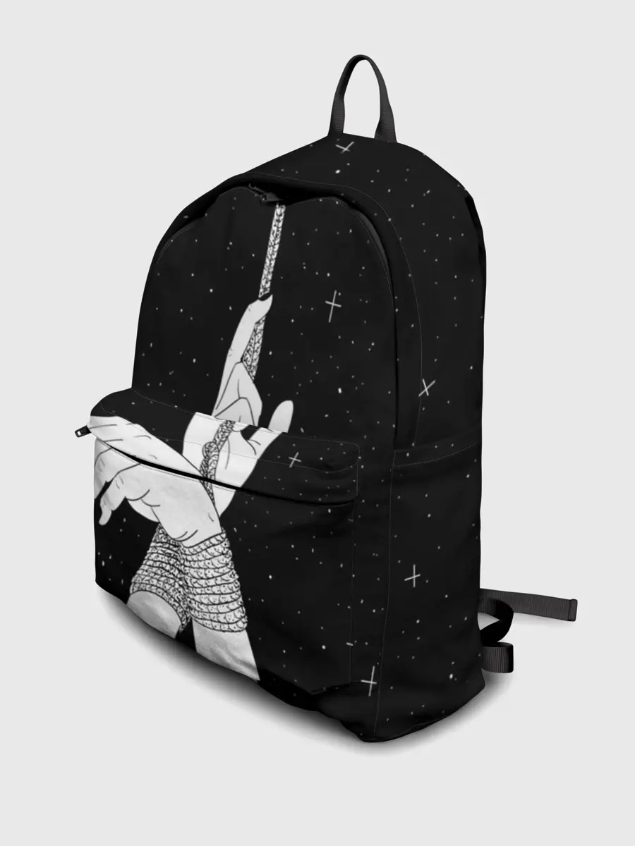 Рюкзак джинсовый / Эстетика связанных рук