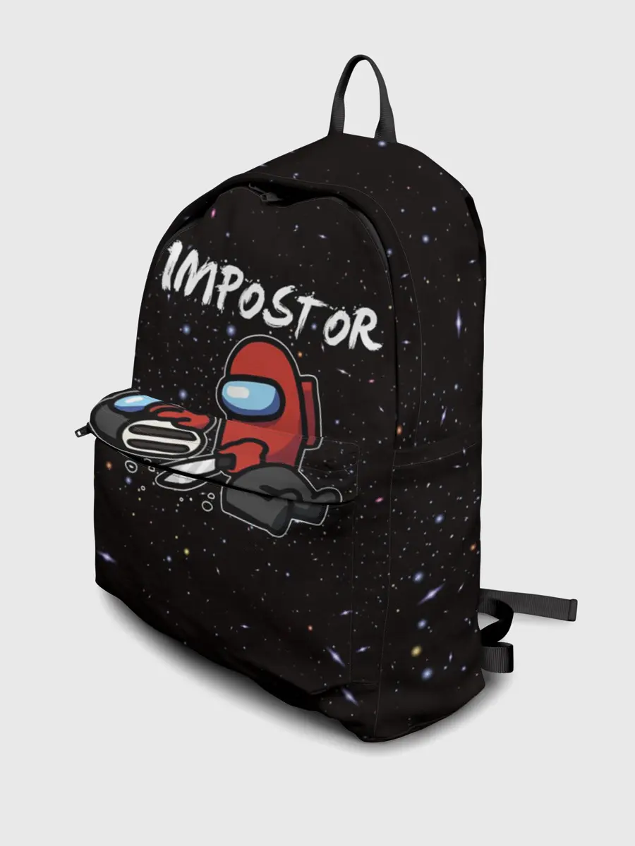 Рюкзак джинсовый / AMONG US - IMPOSTOR