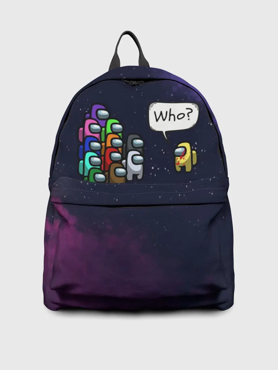 Рюкзак джинсовый / AMONG US